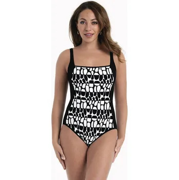 Dámské plavky Style Kalinda jednodílné plavky 7258 černobílá - Anita Classix 430 černobílá 46D