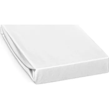 Prostěradlo Jersey prostěradlo 100x200cm, bílé