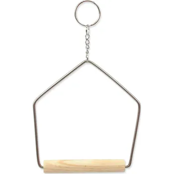 Krmítko pro ptáka Hračka Bird Jewel houpačka dřevo 9x12cm-KS