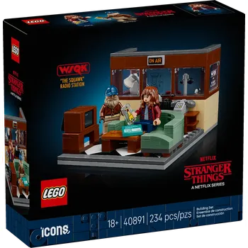 Stavebnice LEGO LEGO Stranger Things 40891 Rozhlasová stanice WSQK