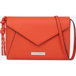 PENĚŽENKA KARL LAGERFELD IKON SMOOTH CROSSBODY WALLET GRAPEFRUIT