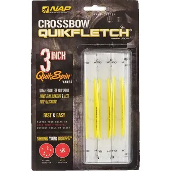 NAP QuickFletch Quickspin Crossbow Wraps - 6ks