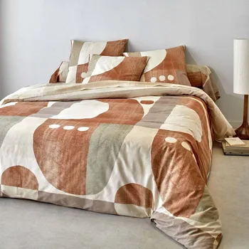 Povlečení Blancheporte Bavlněné povlečení Alex s potiskem Velikost: povlak na přikrývku 140x200 cm