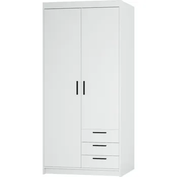 Ložnice FALCO Šatní skříň Enja 2D3S Odstín: Bílá