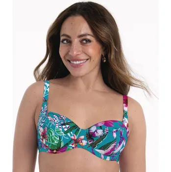Dámské plavky Style Federica Top Bikini - horní díl 8830-1 capri blue - RosaFaia 305 capri blue 44F