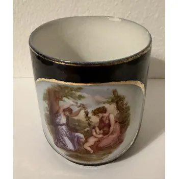 Starožitný porcelánový hrnek Romance - Vídeň