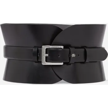 Módní doplněk OPASEK KARL LAGERFELD K/ESSENTIAL MULTIFUNCTION BELT BLACK