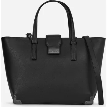 Módní doplněk KABELKA KARL LAGERFELD K/TRUNK SM TOTE BLACK-NICKEL