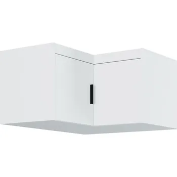 Nástavec na skříň FALCO Nástavec na rohovou skříň Enja 2D Odstín: Bílý