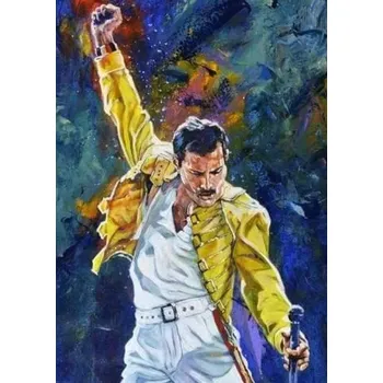 Diamantové malování diamantové malování freddie mercury 30 × 40 cm
