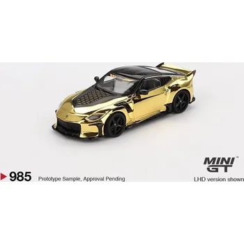 autíčko NISSAN Z400 VEILSIDE FFZ400 2024 - Chrom zlatá-1:64 - Mini GT - blister
