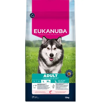 Krmivo pro psa Krmivo EUKANUBA Adult Large rich in salmon and barley 12kg-KS