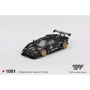 autíčko LAMBORGHINI COUNTACH LB-WORKS BLACK 2024 - 1:64 - Mini GT