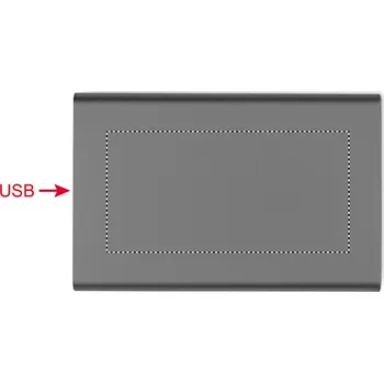 Powerbanka Powerbanka s bezdrátovou nabíje Laserové gravírování (max. 1 barva, 80x40mm) 1 barva 5 BACK