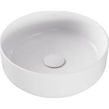 Besco Clea Cera-Line 34,5 umyvadlo na desku, bílá, UNC-35-CLB