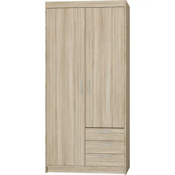 FALCO Šatní skříň Enja 2D3S Odstín: Dub sonoma