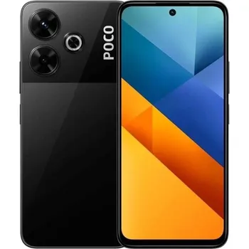 Mobilní telefon Mobilní telefon POCO M6 Black 8 GB RAM 256 GB ROM Smartphone - 6,79 palců, 8 GB, MediaTek Helio G91-Ultra, 256 GB, Android 14, 2460 × 1080, Mali-G52 MC2, Dotykové LCD, Bluetooth, Wi-Fi