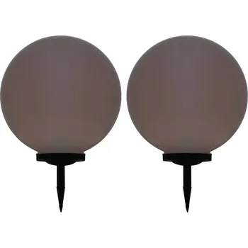 Venkovní osvětlení vidaXL Zahradní solární lampy 2 ks LED kulovité 40 cm RGB