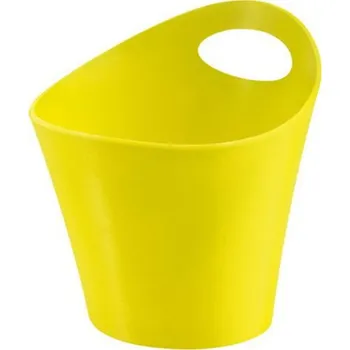 Úložný box KOZIOL Pottichelli M žlutá 16,2 x 15 cm - plastový úložný koš