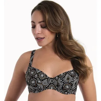 Dámské plavky Style Sibel Top Bikini - horní díl 8447-1 černo/zlatá - Anita Classix 420 černo/zlatá 46E