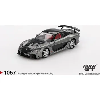 autíčko MAZDA RX7 (FD3S) VEILSIDE FORTUNE GREY 2011 - 1:64 - Mini GT - blister