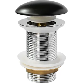 Besco Umyvadlová výpusť clic-clac Cera-Line, černý mat, OUCL-KKCZ