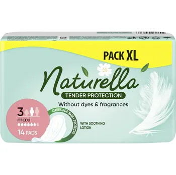 Menstruační vložka Naturella Normal Plus Tender Protection Maxi 14 ks