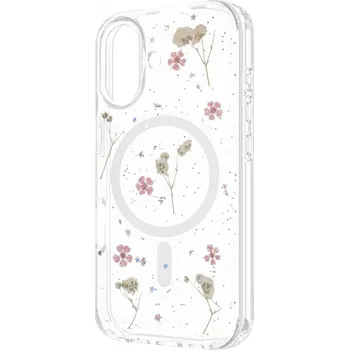 Pouzdro na mobilní telefon FIXED MagBloom pro Apple iP 17 Blush Plum
