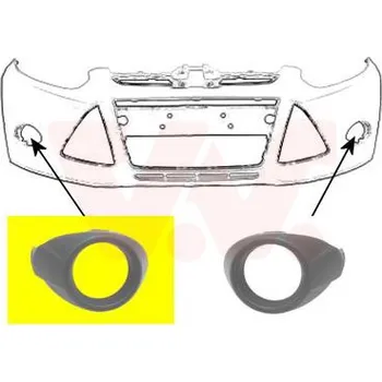 Nárazník Větrací mřížka, nárazník VAN WEZEL 1945498