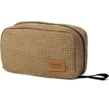 Sportovní taška NATUREHIKE Toaletní Taška SN03 Small NH20SN010 ZELENÁ|ŠEDÁ