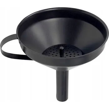 TRYCHTÝŘ OCELOVÝ NA SKLENICE LAHVÍ + SÍTKO