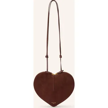 Kabelka Alaïa Dámská Kabelka Přes Rameno Le Coeur, tmavě hnědá, one size