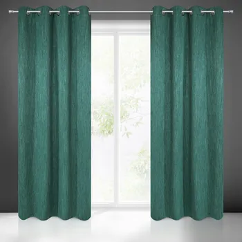 Závěs Závěs polozatemňovací s kroužky 140 cm x 250 cm