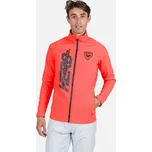 Pánská mikina Rossignol New Hero Classique Mikina červená - L