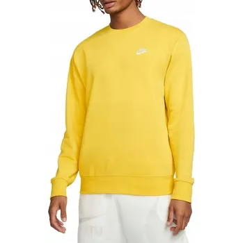 Pánská mikina Vel. L NIKE SPORTSWEAR pánská mikina žlutá, pohodlná, sportovní