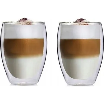 Sklenice Sklenice na kávu Backhome 345 ml 2 ks