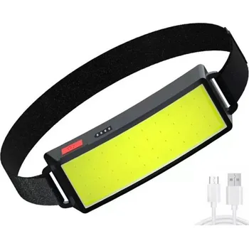 Čelovka Čelovka COB, nabíjecí, USB