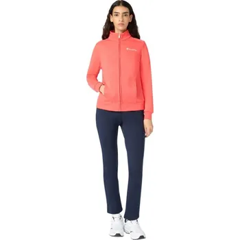 Dámský overall Dámská kombinéza Champion s celozipem oranžová a tmavě modrá 118289 RS073 tepláková souprava s