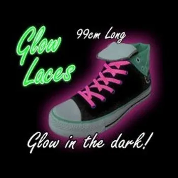 Tkaničky do bot Svítící tkaničky - růžové