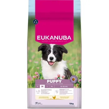 Krmivo pro psa Krmivo EUKANUBA Puppy Medium rich in fresh chicken 15kg-KS