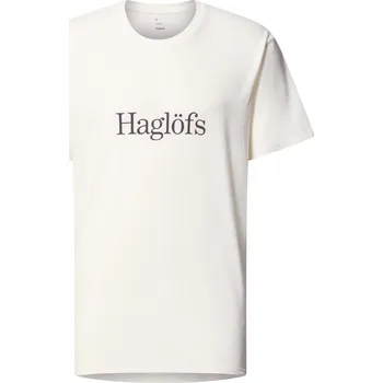 Pánské bavlněné triko Haglöfs Outsiders - bílá Velikost: XL