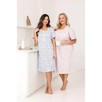 Košile Regina 018 kr/r M-XL W26 dámská modrá M