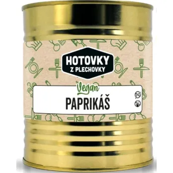 Hotové jídlo Hotovky z plechovky Vegan paprikáš 800 g