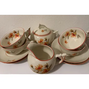 Stolování Starožitná porcelánová sada Měsíček Art Deco