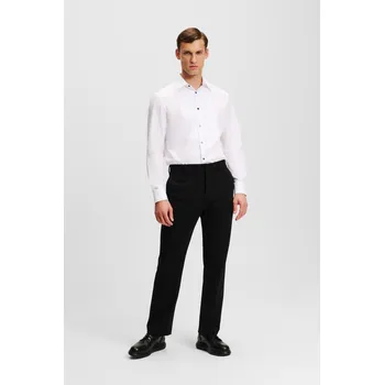 KALHOTY KARL LAGERFELD TAILORED PUNTO PANTS BLACK