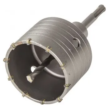 Vrták DEMA Vŕtacia korunka 80 mm s vrtákom a SDS-plus stopkou