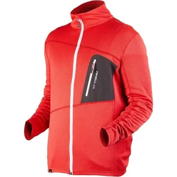 Pánská móda Pánská mikina TRIMM MICRO 3XL Červená, Bílá, Černá