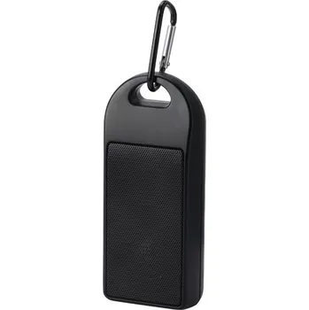 Bluetooth reproduktor Omni 3W IPX4 Bluetooth® reproduktor z RCS recyklovaného plastu - Černá