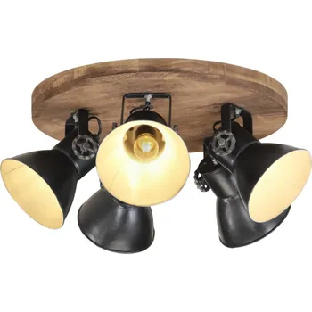 vidaXL Stropní svítidlo 25 W černé 50 x 50 x 25 cm E27