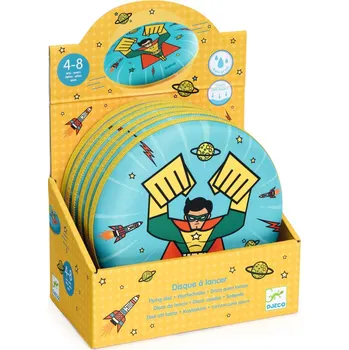 Dřevěná hračka Létající talíř Hrdina